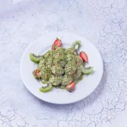 Mini Pistachio Pancakes